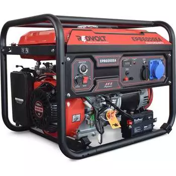 Бензогенератор REDVOLT EPB6000EA
