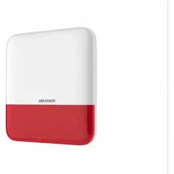 Беспроводной уличный оповещатель Hikvision DS-PS1-E-WE Red Indicator УТ-00034892