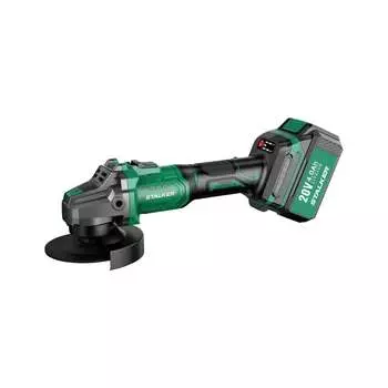 Бесщеточная аккумуляторная угловая шлифмашина ALTECO STALKER AG20-125 Li BL 69832