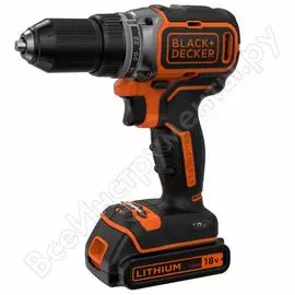 Бесщеточная дрель-шуруповерт black&amp;decker bl186kb