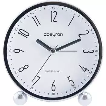Бесшумные часы-будильник Apeyron