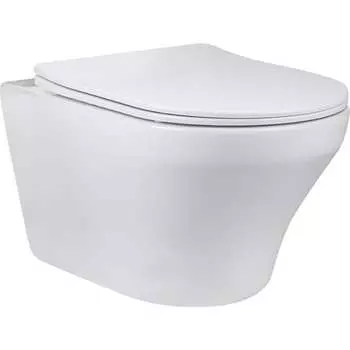 Безободковый подвесной унитаз VINCEA Edge-M VT1-37