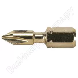 Бита impact gold (рh2; 25 мм; 2 шт.) makita b-28488