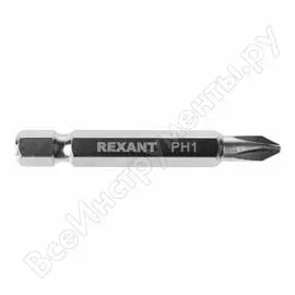 Бита ph1x50 мм, 5 шт. rexant 12-6212