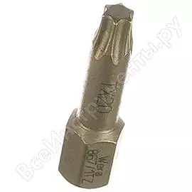 Бита wera 867/1 tz tx 20/25 мм we-066310