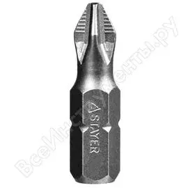Биты "professional" profix phillips (ph3, l=25 мм, 10 шт.) stayer 26201-3-25-10_z01
