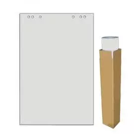 Блок бумаги для флипчартов Attache Economy ECO 846150