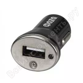 Блок питания фаzа бп (адаптер) автомобильный ipf-1000usb-bk черный 2851888