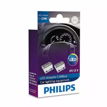 Блокиратор ошибок philips led canbus 21w 2шт 12v 18957x2