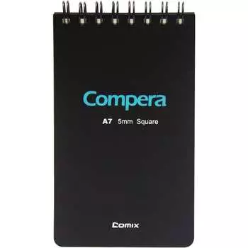 Блокнот COMIX Compera Bond CPA7807 BLK/BU