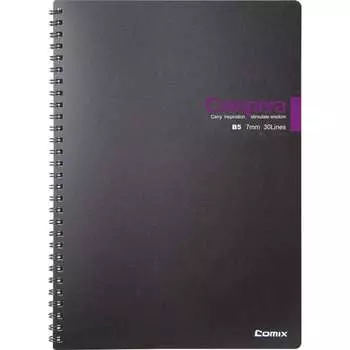 Блокнот COMIX Compera Bond CPB5607 BLK/PU
