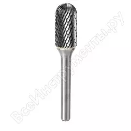 Борфреза (12.7х25х70 мм; цилиндросфер. с; хвостовик 6 мм) procut c61225-6steel