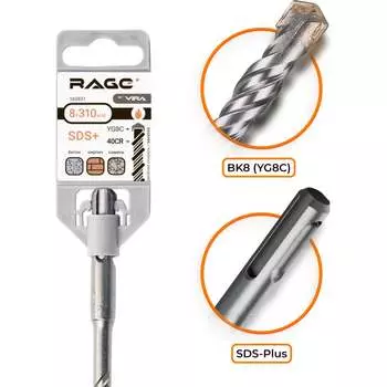 Бур sds-plus по бетону RAGE RAGE 560831