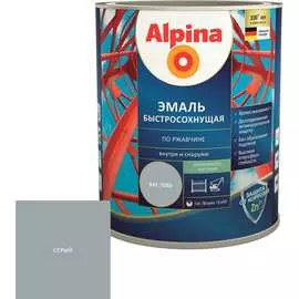 Быстросохнущая эмаль по ржавчине ALPINA 948104268