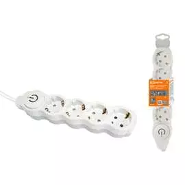 Бытовой удлинитель TDM ELECTRIC Люкс УЛ04В SQ1303-0183