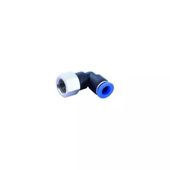 Цанговый угловой фитинг для трубки диаметром 8 мм SHPI PLF 08-R04