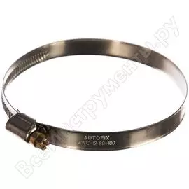 Червячные хомуты AutoFix W2 AWC-12 80-100