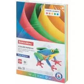 Цветная бумага для офисной техники BRAUBERG 112465