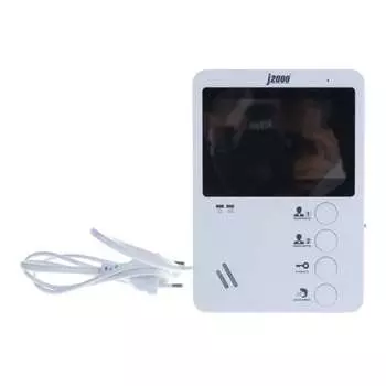 Цветной монитор видеодомофона без трубки hands-free j2000 df-екатерина 4,3 cc000002124
