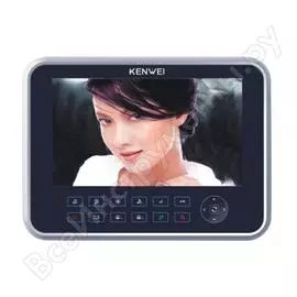 Цветной монитор видеодомофона без трубки kenwei hands-free kw-129c сп16280