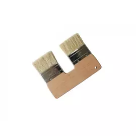 Декоративная кисть с натуральной щетиной stmdecor двойная wt425a