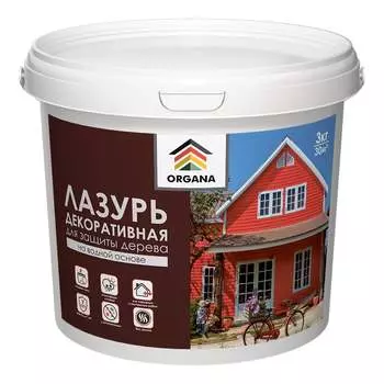 Декоративная лазурь Organa Coloured Varnish 106829