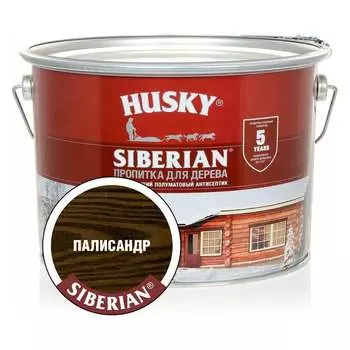 Декоративная пропитка-антисептик для дерева HUSKY SIBERIAN 28833
