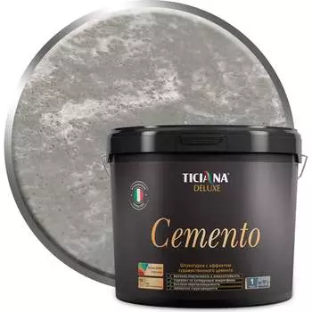 Декоративная штукатурка Ticiana DeLuxe Cemento 4300008035