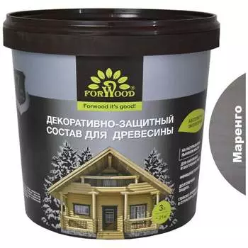 Декоративно-защитный состав для древесины Forwood ВДПФ-1601 4630058024381