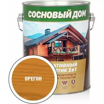 Декоративно-защитный состав для древесины ЗАО Декарт Сосновый дом 29527