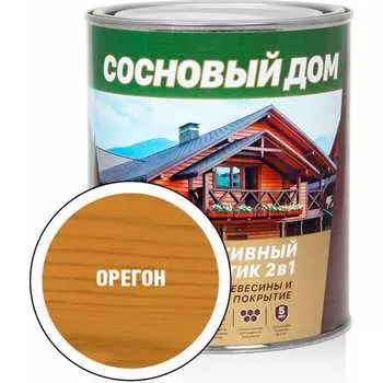 Декоративно-защитный состав для древесины ЗАО Декарт Сосновый дом 29519