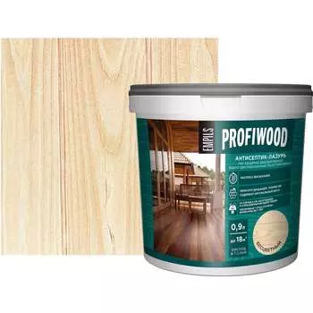 Декоративный атмосферостойкий антисептик-лазурь Profiwood 3995