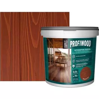 Декоративный атмосферостойкий антисептик-лазурь Profiwood 70017