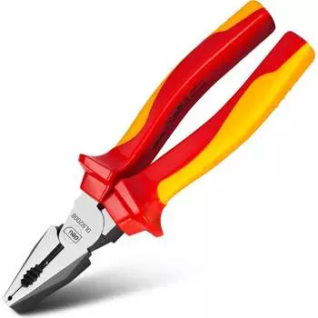 Диэлектрические комбинированные плоскогубцы DELI dl512008 110600