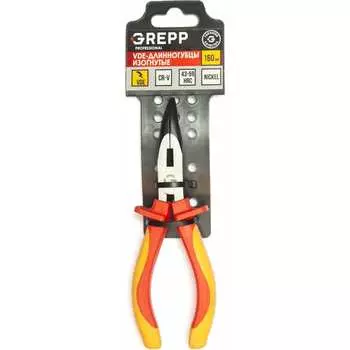 Диэлектрические силовые изогнутые длинногубцы GREPP GREPP 205-105