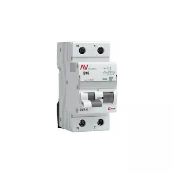 Дифференциальный автомат EKF AVERES DVA-6 rcbo*6-1pn-16B-30-a-av