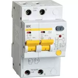 Дифференциальный автомат IEK АД12М MAD12-2-010-C-030