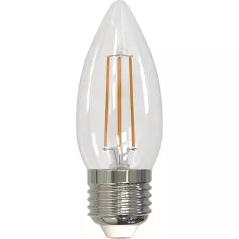 Диммируемая светодиодная лампа Uniel Air LED-C35-9W/4000K/E27/CL/DIM GLA01TR UL-00005188