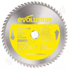 Диск (230х25.4х1,8 мм; 60 зубьев) по нержавеющей стали evolution evoblade230ss