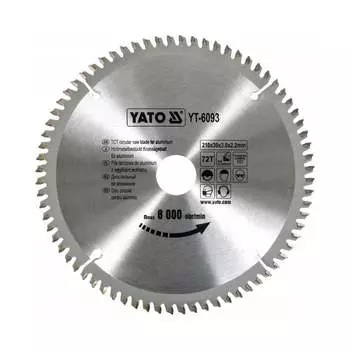 Диск отрезной по алюминию YATO YT-6093