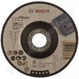 Диск отрезной по металлу best, вогнутый, 125x1,0х22.2 мм bosch 2608603515