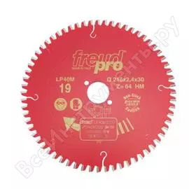 Диск пильный по дереву lp40m (216х30 мм; 64z) freud pro lp40m019