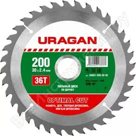 Пильный диск по дереву Uragan