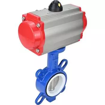 Дисковый затвор DN.ru WCB-316L-PTFE D050-02348
