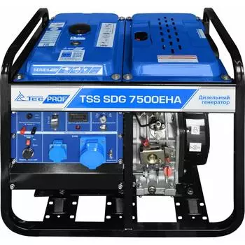 Дизель генератор ТСС SDG 7500EHA 100026