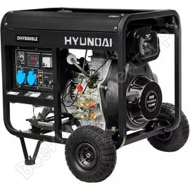 Дизельный генератор hyundai dhy8000le