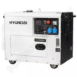 Дизельный генератор hyundai dhy8000se