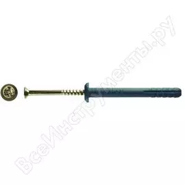 Дюбель с шурупом omax 6х80 грибовидный борт 500 штук 2530060805