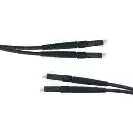 Дуплексный оптический патч-корд TopLan DPC-TOP-OM3-LC/P-LC/P-1.5 BK