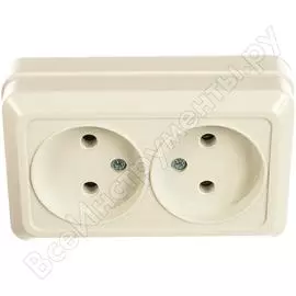 Двойная розетка IN HOME BOLLETO 7102 4680005959822